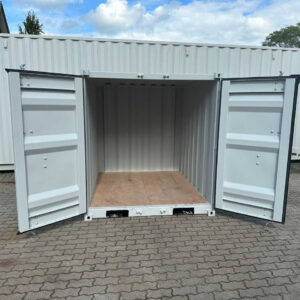 New 10ft Shipping Container White