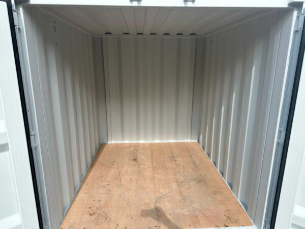 New 10ft Shipping Container White