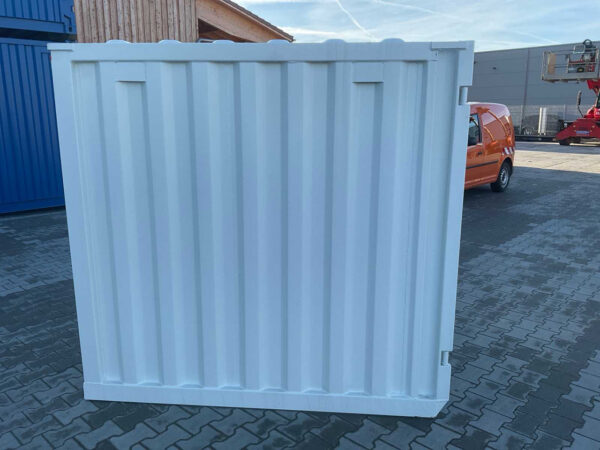 New White 10ft Shipping Container