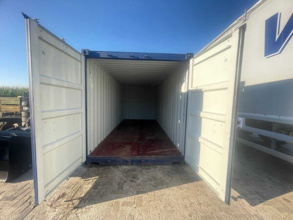 One Trip 40ft Shipping Container (Blue)