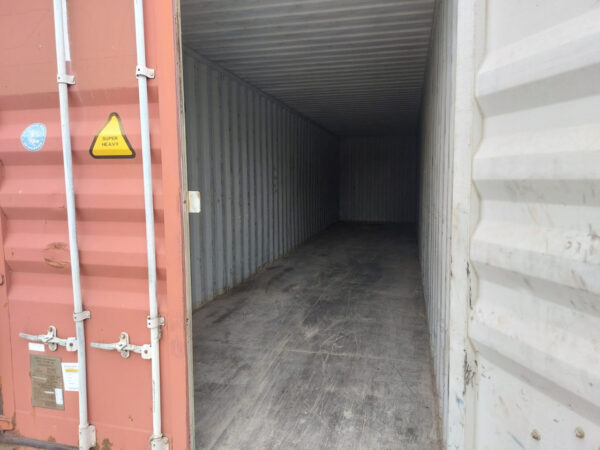 Used 40ft Shipping Container (Red)